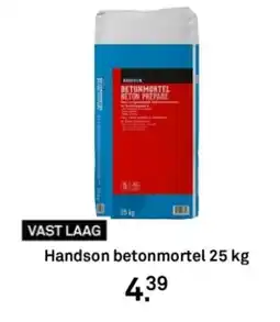 Karwei Handson betonmortel aanbieding