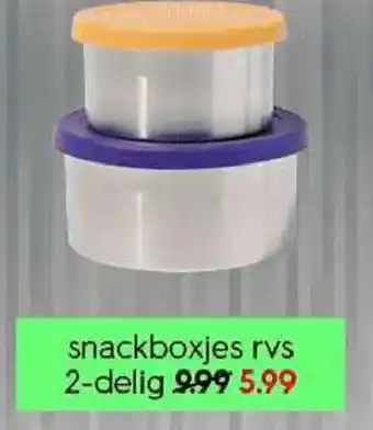 HEMA snackboxjes rvs aanbieding
