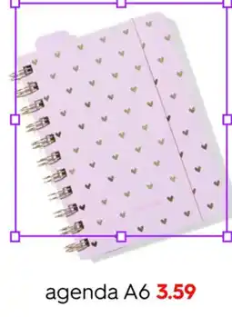 HEMA agenda A6 aanbieding