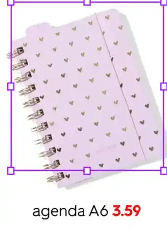 HEMA agenda A6 aanbieding