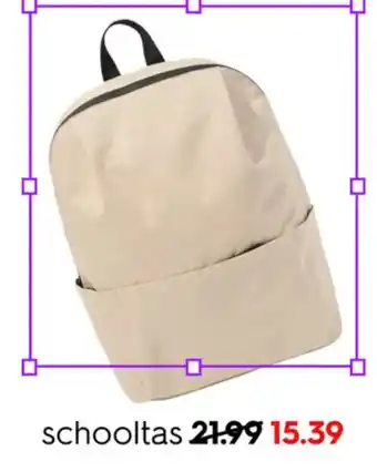 HEMA schooltas aanbieding