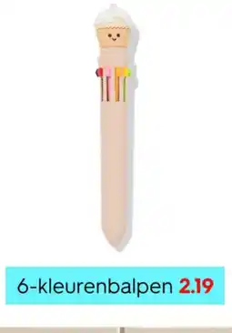 HEMA 6-kleurenbalpen aanbieding