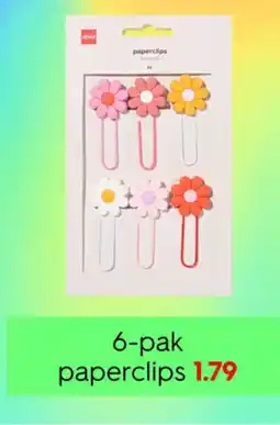 HEMA 6-pak paperclips aanbieding