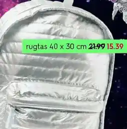 HEMA rugtas aanbieding