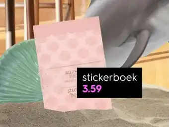 HEMA stickerboek aanbieding