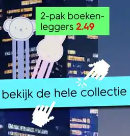 HEMA 2-pak boeken leggers aanbieding