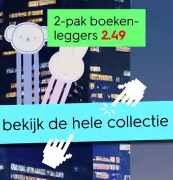HEMA 2-pak boeken leggers aanbieding