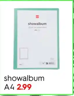HEMA showalbum A4 aanbieding