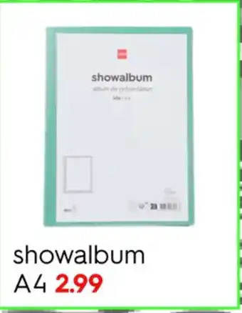 HEMA showalbum A4 aanbieding