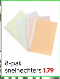 HEMA 8-pak snelhechters aanbieding