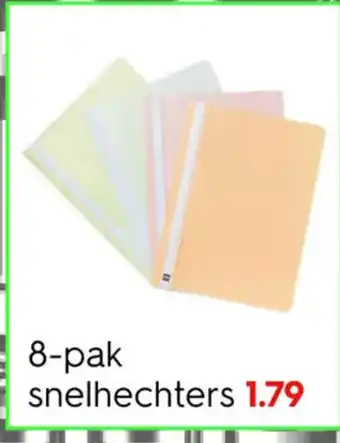HEMA 8-pak snelhechters aanbieding