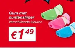 Kik Gum met puntenslijper aanbieding