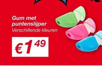 Kik Gum met puntenslijper aanbieding
