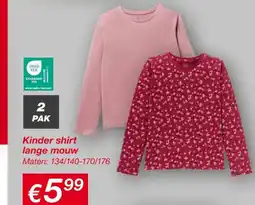 Kik Kinder shirt lange mouw aanbieding
