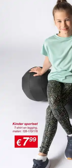 Kik Kinder sportset aanbieding