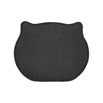 Van Cranenbroek Mat kattembak Matz zwart 50x40cm aanbieding