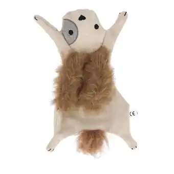 Van Cranenbroek Hondenpeelgoed Wolla konijn beige 17,5x29x3cm FP aanbieding