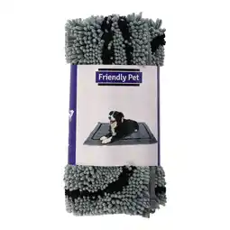 Van Cranenbroek Droogloopmat Hond Grijs aanbieding