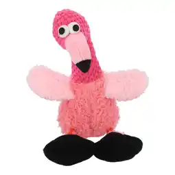 Van Cranenbroek Hondenspeelgoed Malita flamingo plush roze 40cm FP aanbieding