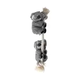 Van Cranenbroek Hondenspeelgoed Hangta koala + touw grijs S 40cm FP aanbieding