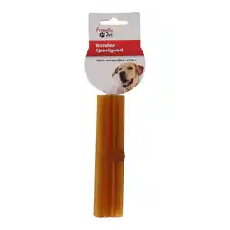 Van Cranenbroek Hondenspeelgoed staaf bruin 14,8x3,5cm FP aanbieding