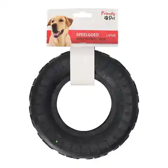 Van Cranenbroek Hondenspeelgoed band rubber 19cm FP aanbieding