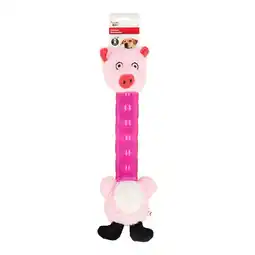 Van Cranenbroek Hondenspeelgoed Necki varken plush roze 38x15x7cm FP aanbieding