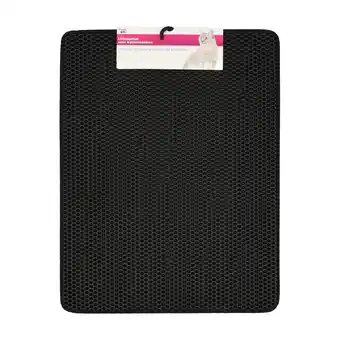 Van Cranenbroek Uitloopmat ultra 60x75cm zwart Friendly Pet aanbieding