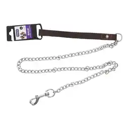 Van Cranenbroek Kettinglijn Berno bruin 4mm 116cm aanbieding
