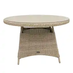 Van Cranenbroek Tafel Selvotta 120cm white orchid aanbieding