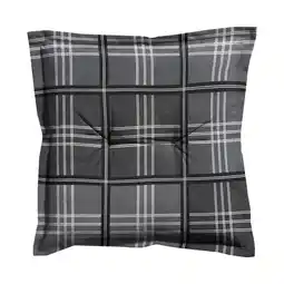 Van Cranenbroek Patchy grey hocker 50x50 aanbieding