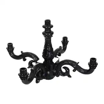 Van Cranenbroek Lamp kroon Katwijk 5 lamps Zwart Diamant aanbieding