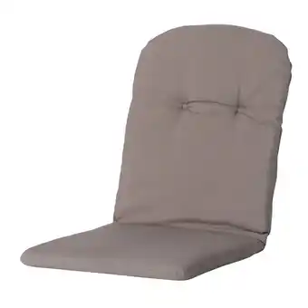 Van Cranenbroek Panama taupe kuipkussen hoog 45x96 aanbieding