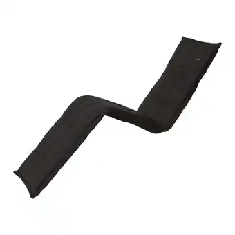 Van Cranenbroek Rib black ligbedkussen 65x200 aanbieding