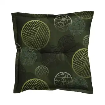 Van Cranenbroek Circle Green hocker 50x50 aanbieding