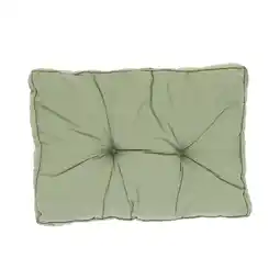 Van Cranenbroek Basic green lounge rugkussen 73x40 aanbieding