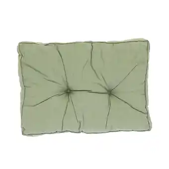 Van Cranenbroek Basic green lounge rugkussen 73x40 aanbieding