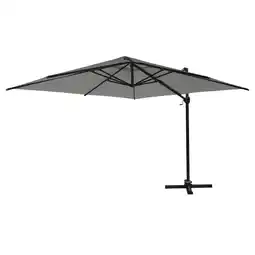 Van Cranenbroek Zweefparasol roma 3x3m grijs aanbieding
