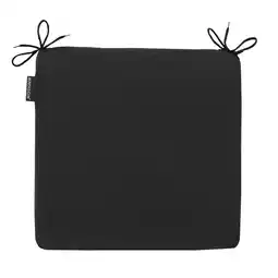 Van Cranenbroek Panama black zitkussen uni 40x40 aanbieding