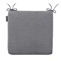 Van Cranenbroek Panama grey zitkussen uni 40x40 aanbieding