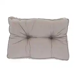 Van Cranenbroek Basic taupe lounge rugkussen 73x40 aanbieding