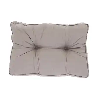 Van Cranenbroek Basic taupe lounge rugkussen 73x40 aanbieding