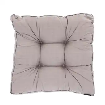 Van Cranenbroek Basic taupe lounge zitkussen 73x73 aanbieding
