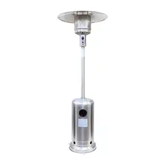 Van Cranenbroek Terrasheater gas TH13 grijs metaal Sun Heat aanbieding