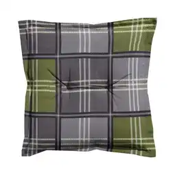 Van Cranenbroek Patchy olive hocker 50x50 aanbieding