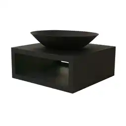 Van Cranenbroek Vuurschaal+basis Hamari 49cm zwart aanbieding