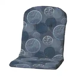 Van Cranenbroek Circle Blue kuipkussen 45x96 aanbieding