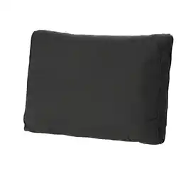 Van Cranenbroek Rib black F115 lounge soft 60x40 rug aanbieding