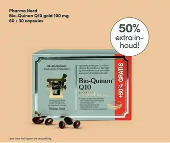 DA Pharma Nord Bio-Quino Q10 Gold 100 Mg 60 + 30 Capsules aanbieding