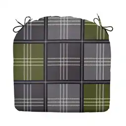Van Cranenbroek Patchy olive zitkussen 46x48 aanbieding